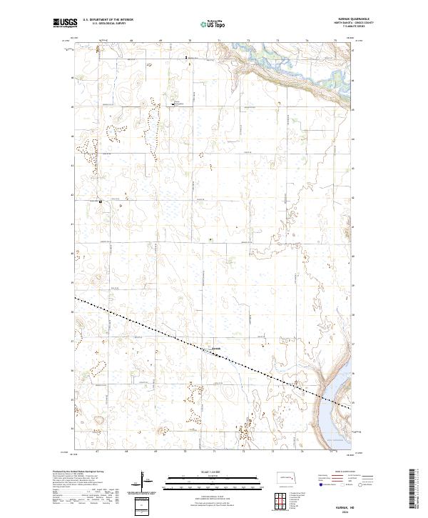 USGS Topographic Map – Karnak