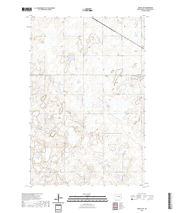 USGS Topographic Map – Kensal NW