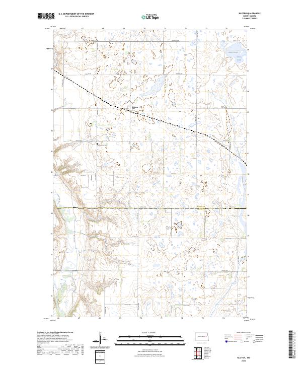 USGS Topographic Map – Kloten