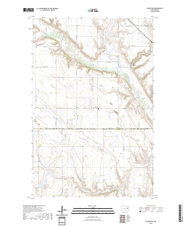 USGS Topographic Map – Kloten NW