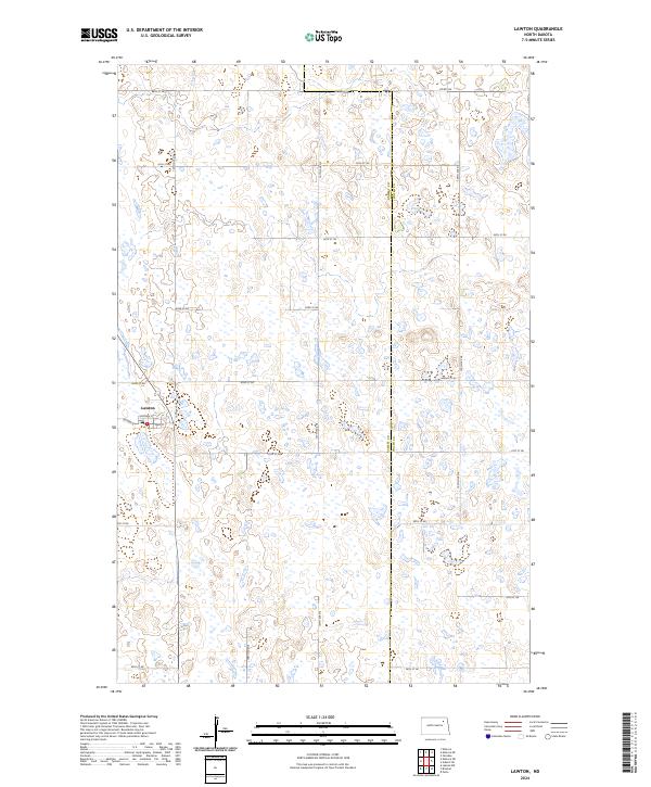 USGS Topographic Map – Lawton