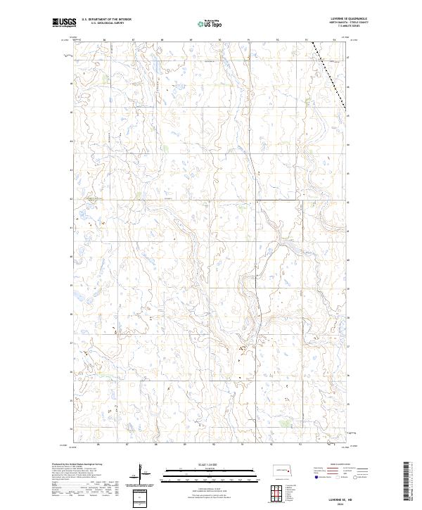 USGS Topographic Map – Luverne SE
