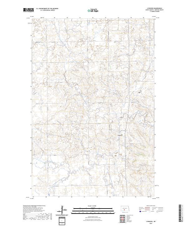 USGS Topographic Map – Lynwood