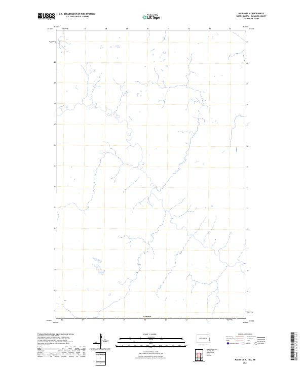 2024 Map of Maida OE N, 2024 Print