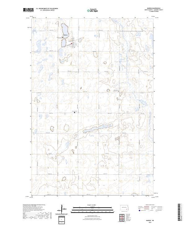 USGS Topographic Map – Marion