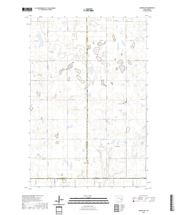 USGS Topographic Map – Marion NW