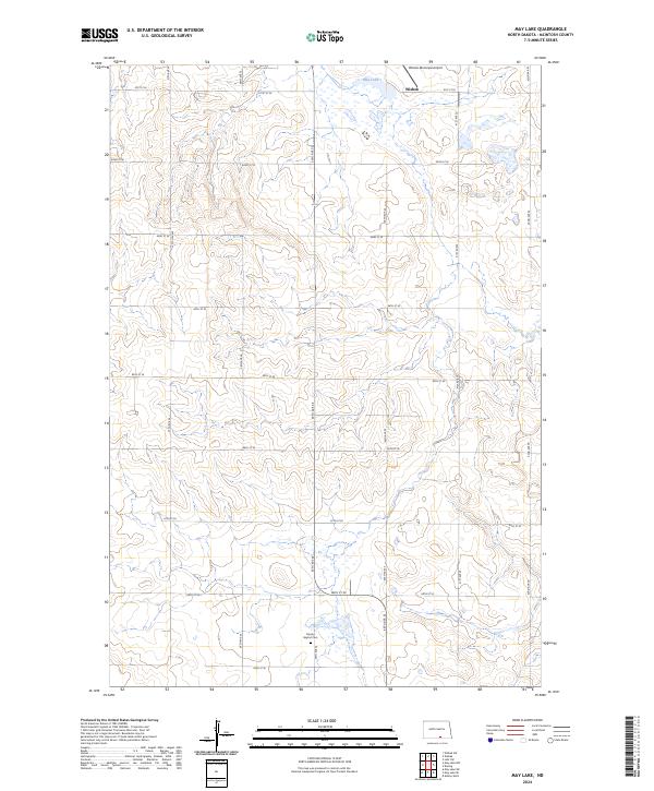 USGS Topographic Map – May Lake