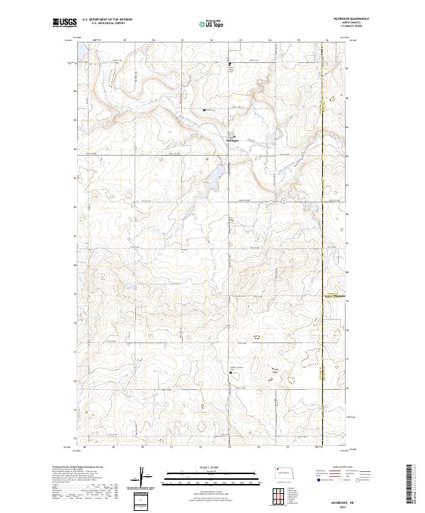 USGS Topographic Map – McGregor