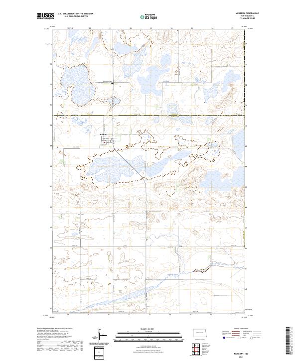 USGS Topographic Map – McHenry