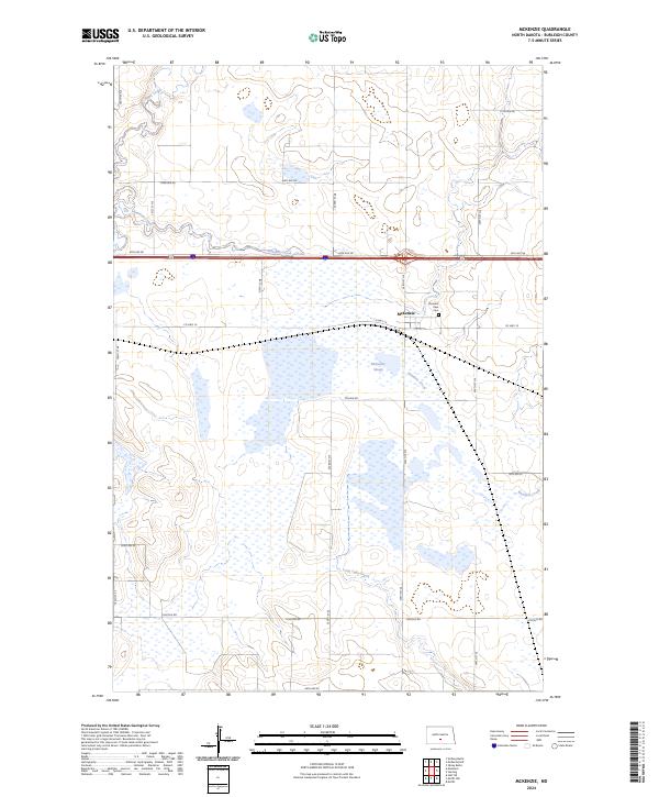 USGS Topographic Map – McKenzie