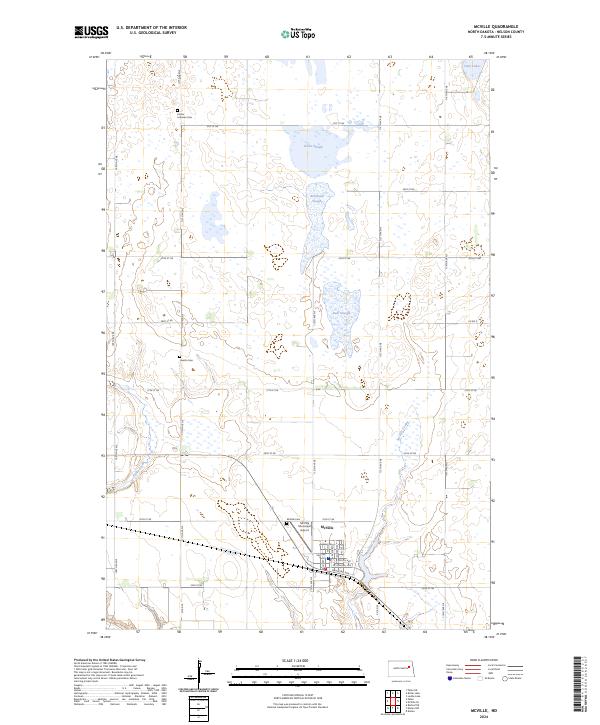 USGS Topographic Map – McVille