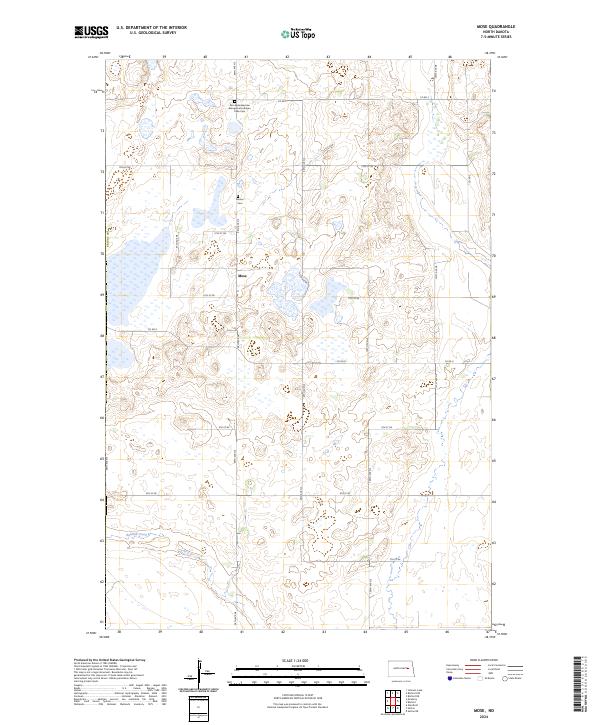USGS Topographic Map – Mose