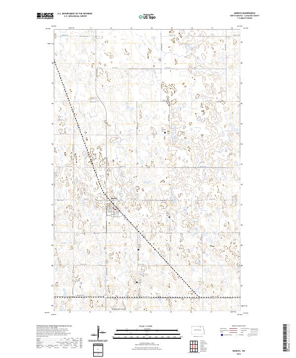 USGS Topographic Map – Munich