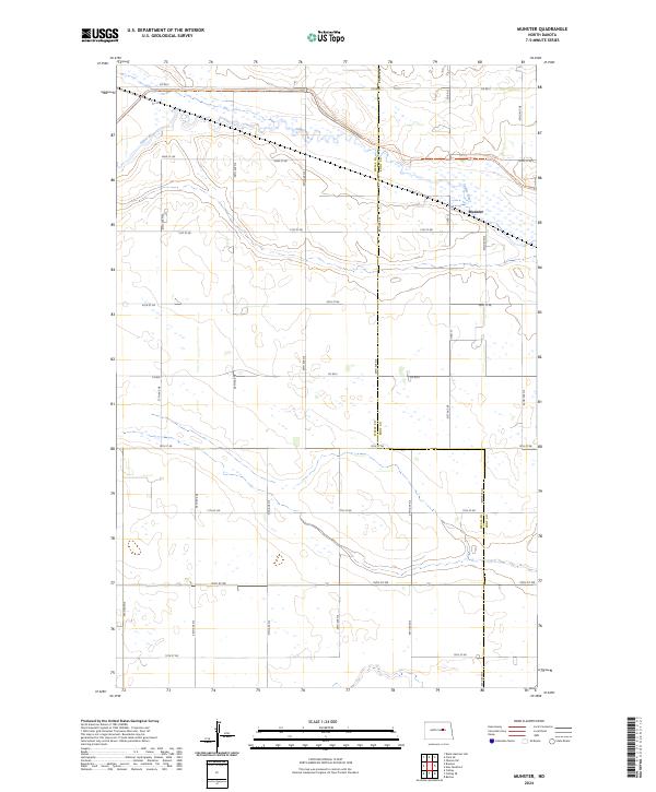 USGS Topographic Map – Munster