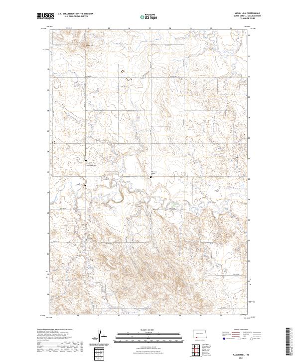 USGS Topographic Map – Nason Hill