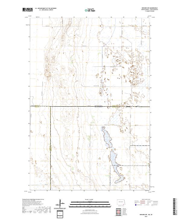 USGS Topographic Map – Newark NW