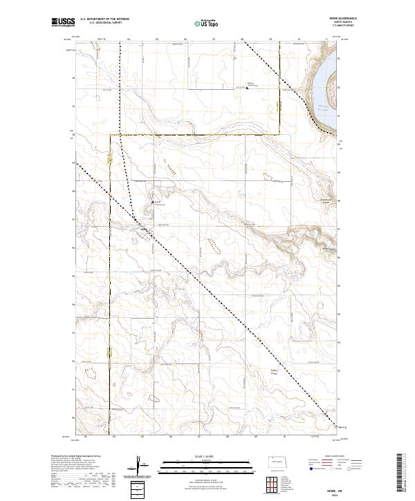 USGS Topographic Map – Niobe