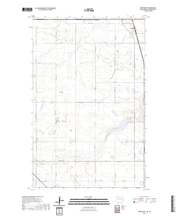 USGS Topographic Map – Northgate