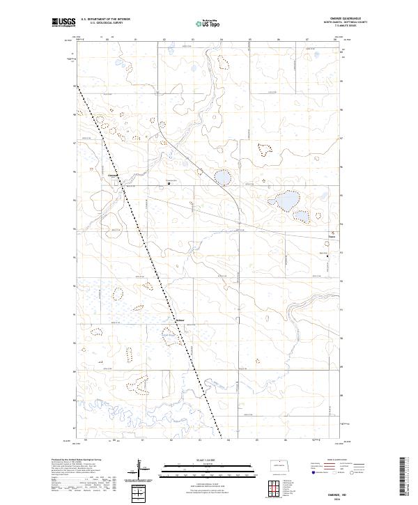 USGS Topographic Map – Omemee
