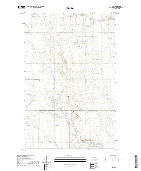 USGS Topographic Map – Orr