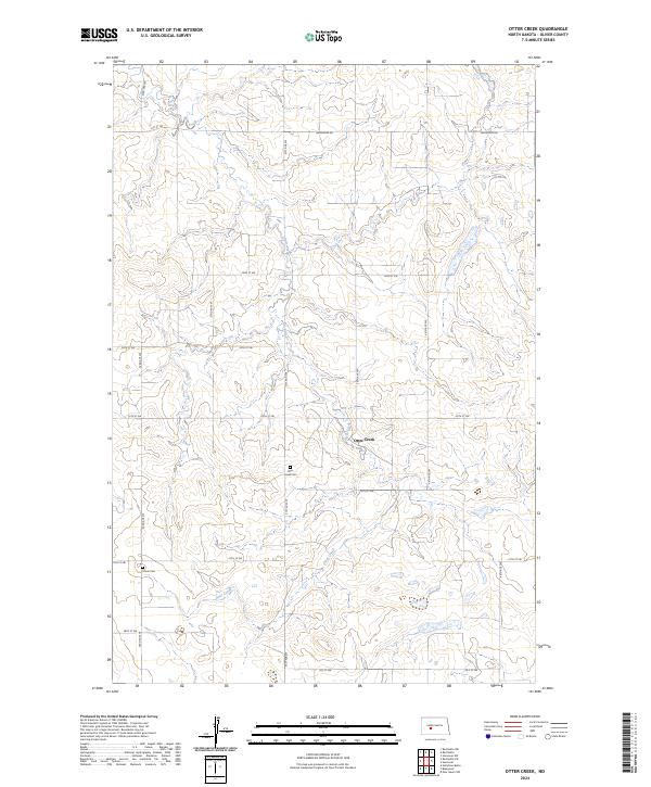 USGS Topographic Map – Otter Creek