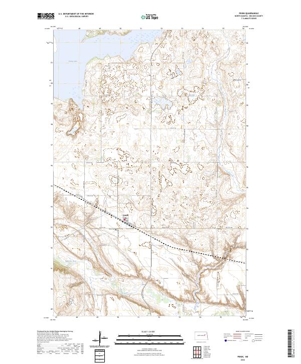 USGS Topographic Map – Pekin