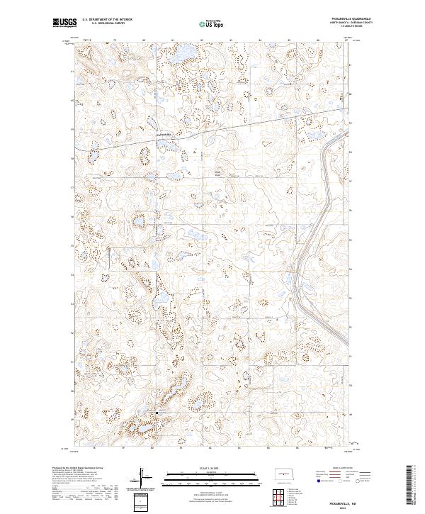 USGS Topographic Map – Pickardville