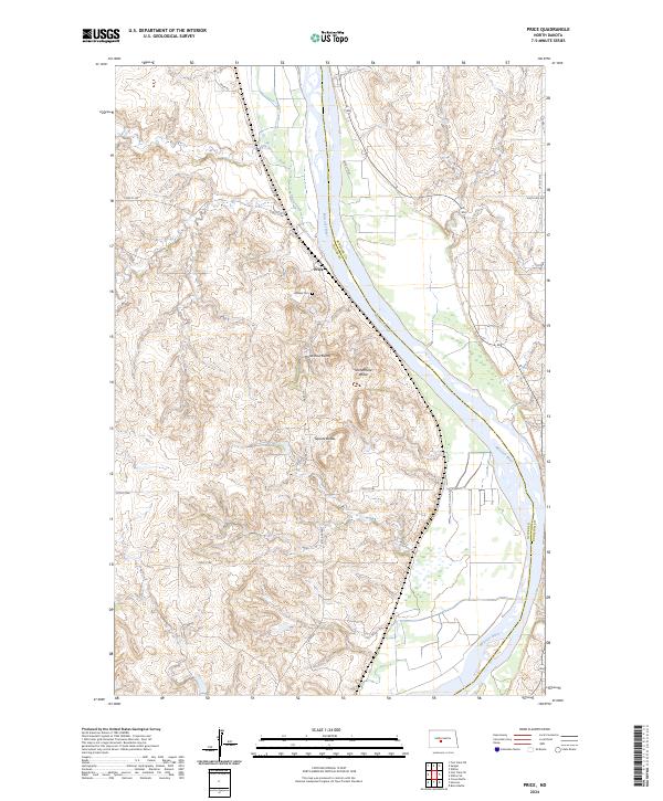 USGS Topographic Map – Price