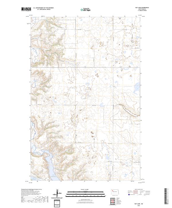 USGS Topographic Map – Rat Lake