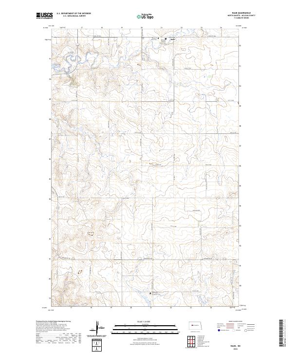USGS Topographic Map – Raub