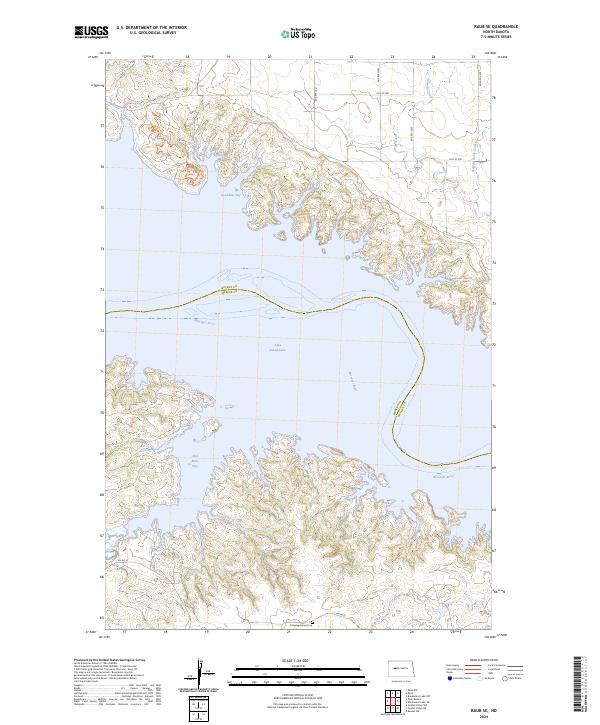 USGS Topographic Map – Raub SE
