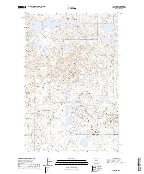 USGS Topographic Map – Robinson