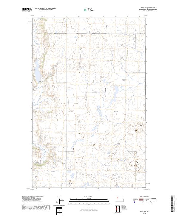 USGS Topographic Map – Ross NW