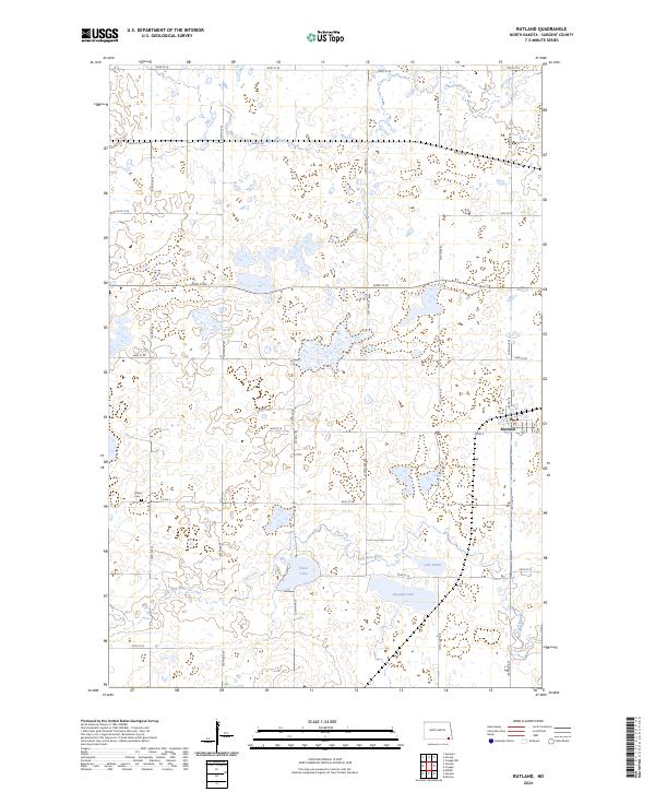 USGS Topographic Map – Rutland