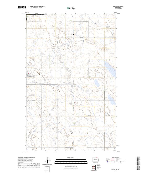 USGS Topographic Map – Sarles