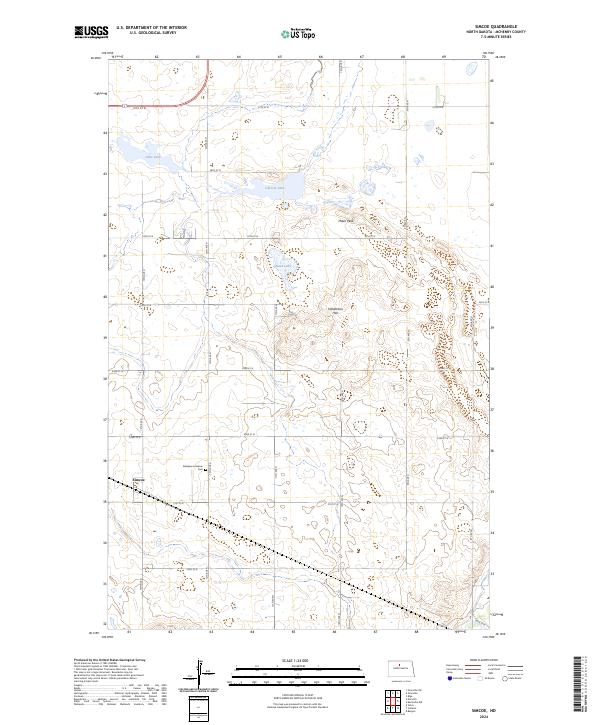 USGS Topographic Map – Simcoe