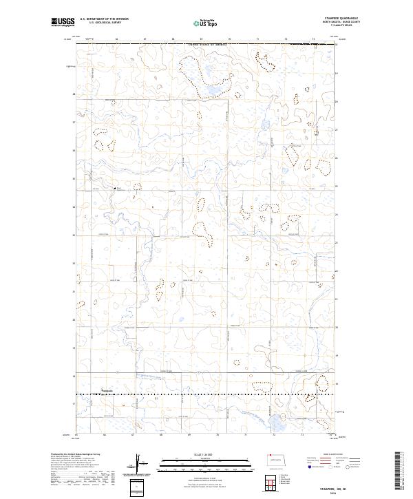 USGS Topographic Map – Stampede