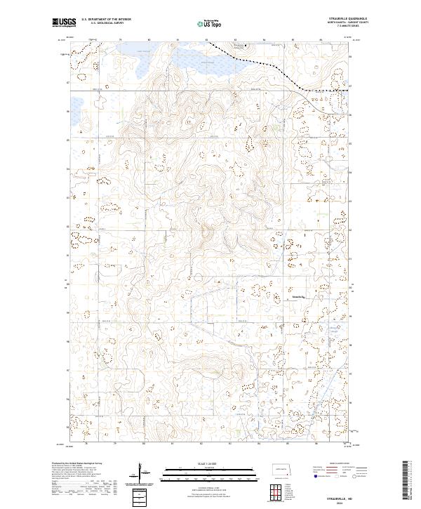 USGS Topographic Map – Straubville