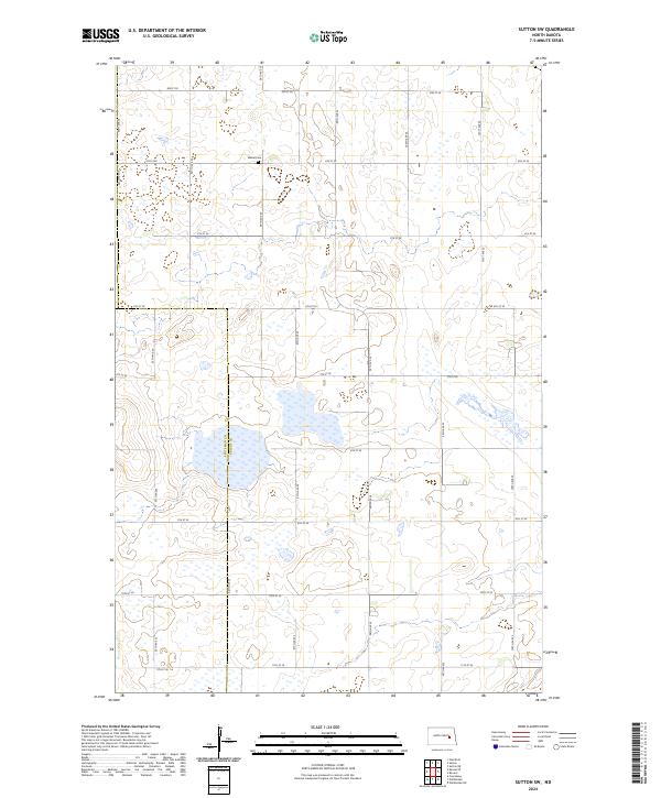 USGS Topographic Map – Sutton SW
