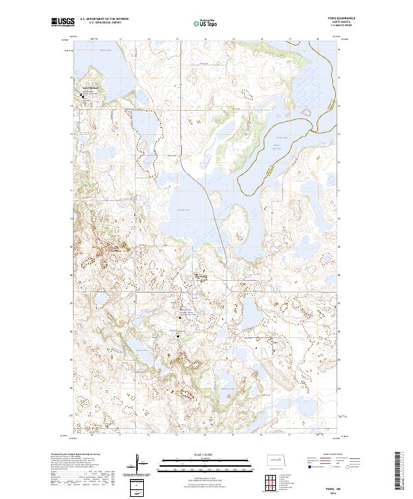 USGS Topographic Map – Tokio