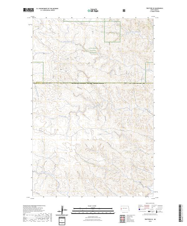 2024 Map of Trotters SE, 2024 Print