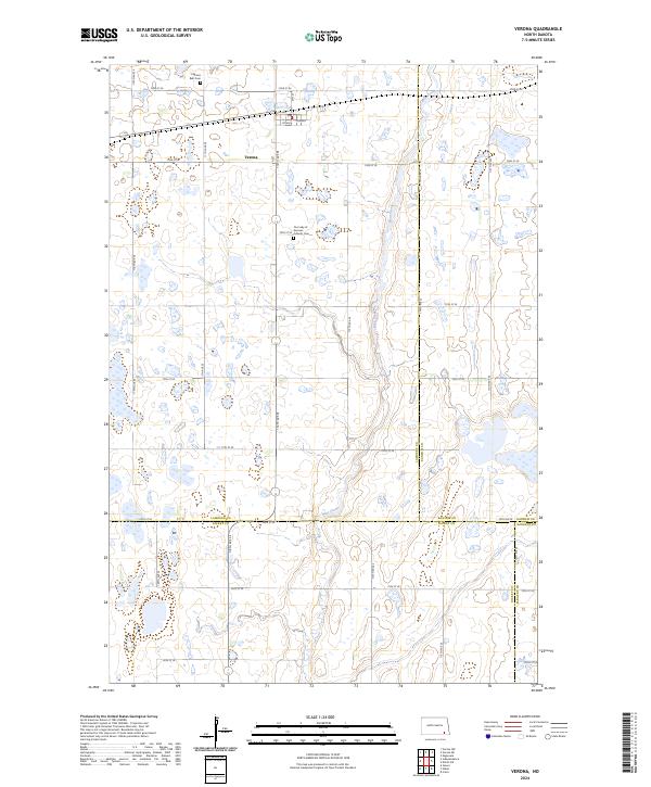 USGS Topographic Map – Verona