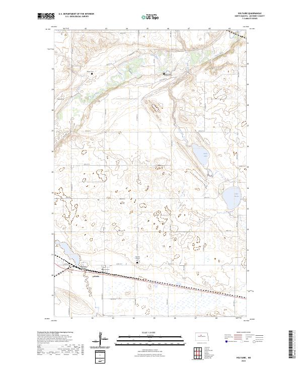 USGS Topographic Map – Voltaire