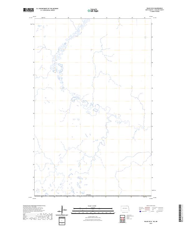 2024 Map of Wales OE N, 2024 Print