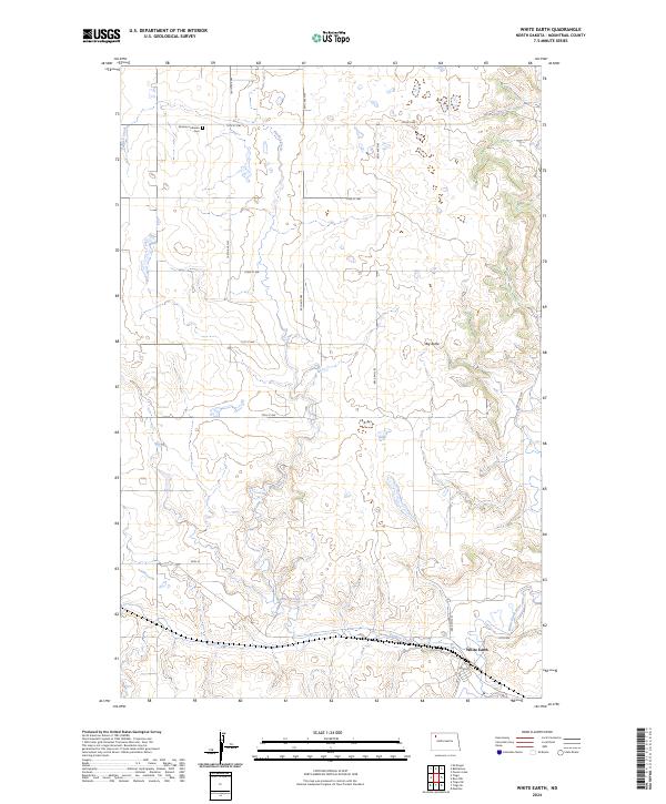 USGS Topographic Map – White Earth