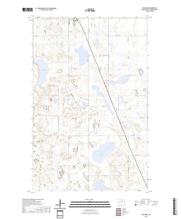 USGS Topographic Map – Wolford