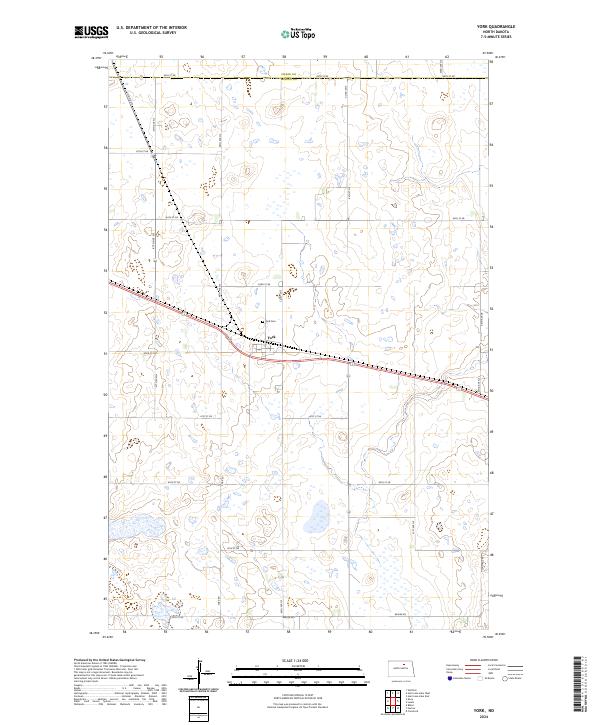 USGS Topographic Map – York
