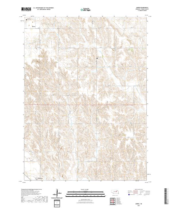 USGS Topographic Map – Akron