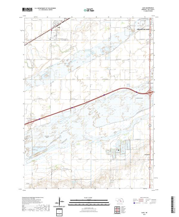 USGS Topographic Map – Alda