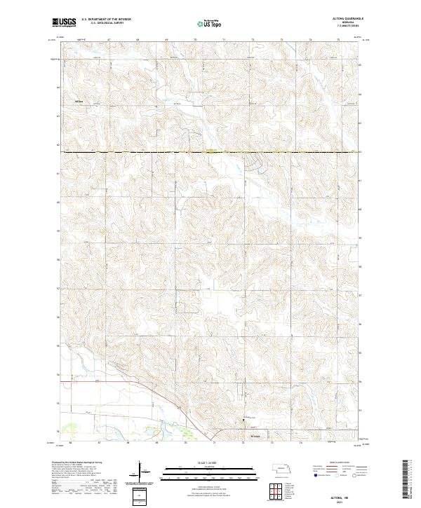 USGS Topographic Map – Altona